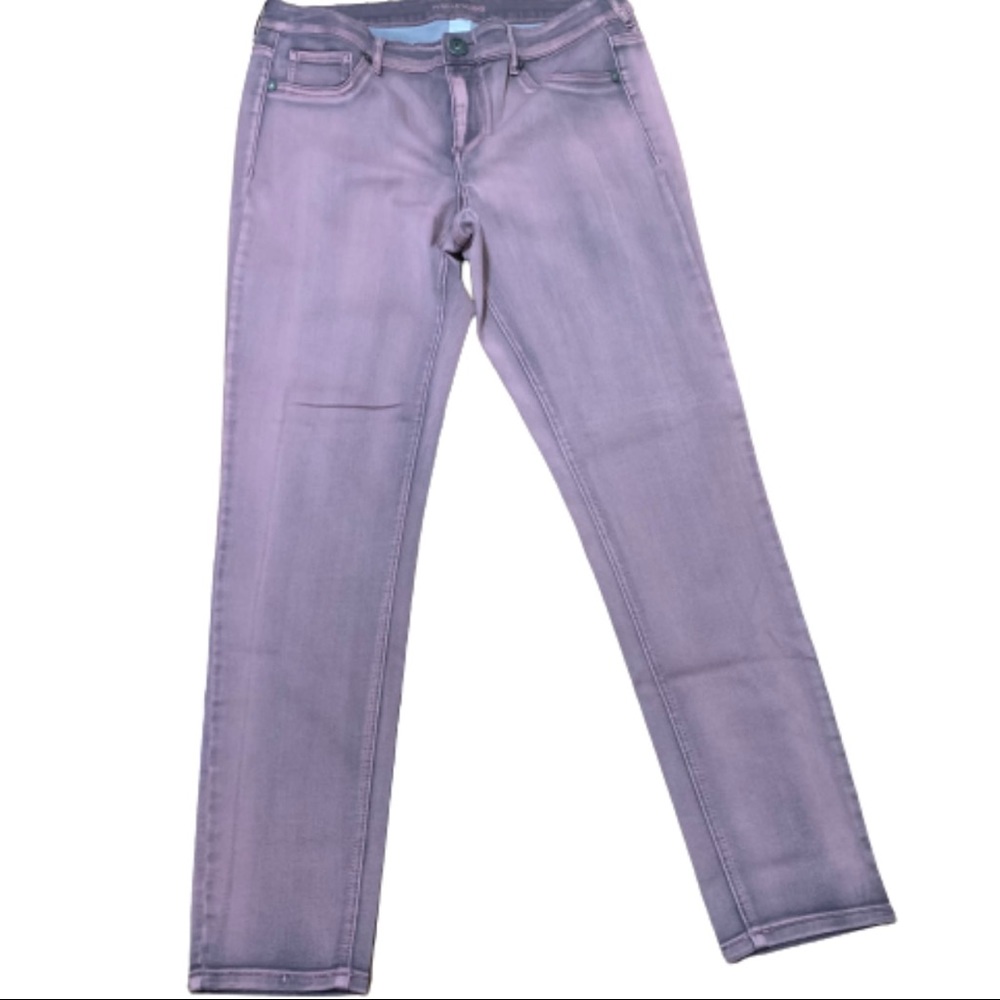 Maurices Salmon Pink Stretch Jeans Pants Size 14 Regular